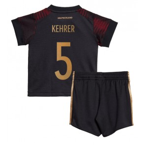 Tyskland Thilo Kehrer #5 Bortaställ Barn VM 2022 Kortärmad (+ Korta byxor)